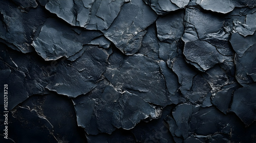 Dark Rough Stone Background