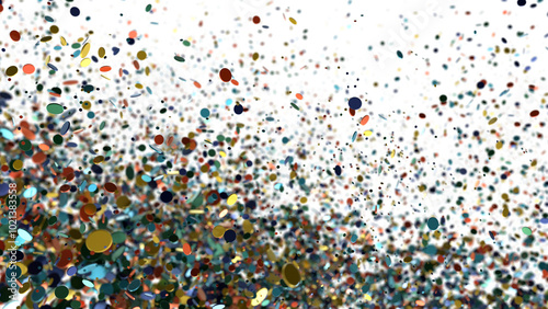 Colorful Confetti Explosion