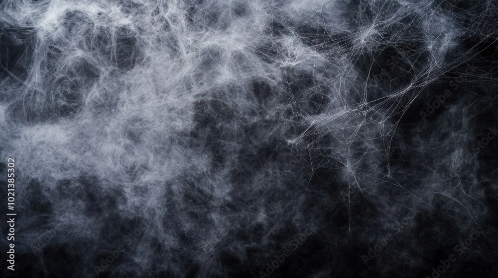 Background of empty space. Dark empty background, concrete, smoke, cobweb. Halloween background Background of empty space. Dark empty background, concrete, smoke, cobweb. Halloween background