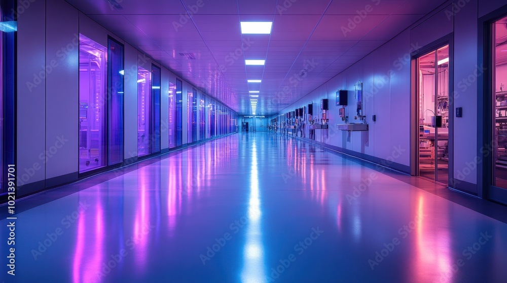 Innovative High-Tech Research Facility Interior Innovative High-Tech Research Facility Interior