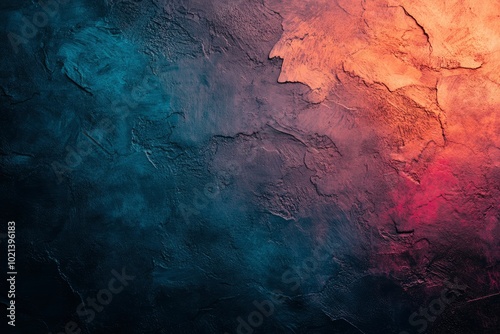 Wallpaper Mural Textured Dark Blue and Orange Background Torontodigital.ca