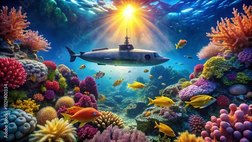 Explore the Depths with Miniature Submarines: A Unique Perspective on Underwater Adventures and Marine Exploration photo