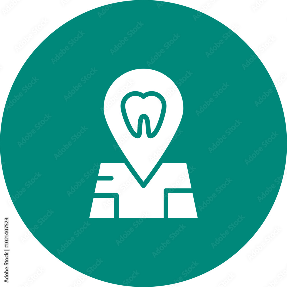 dental health vector icon for business uses dental health vector icon for business uses