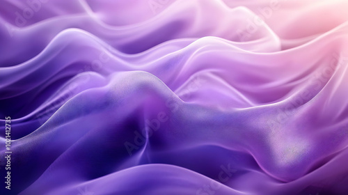 Purple Abstract Wavy Background