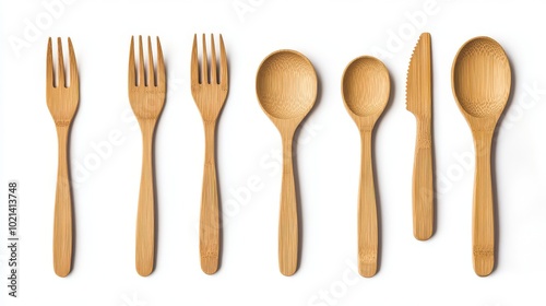 Eco-Friendly Bamboo Cutlery Set