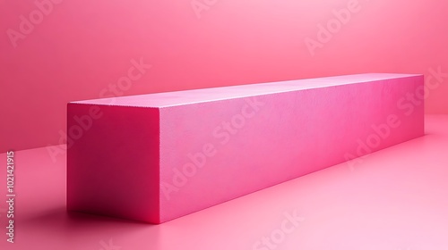 Energy bar placed in the center of the lower third of the frame, solid pastel pink background, vast negative space above, minimalist design, hd quality, soft natural lighting, vibrant texture details,