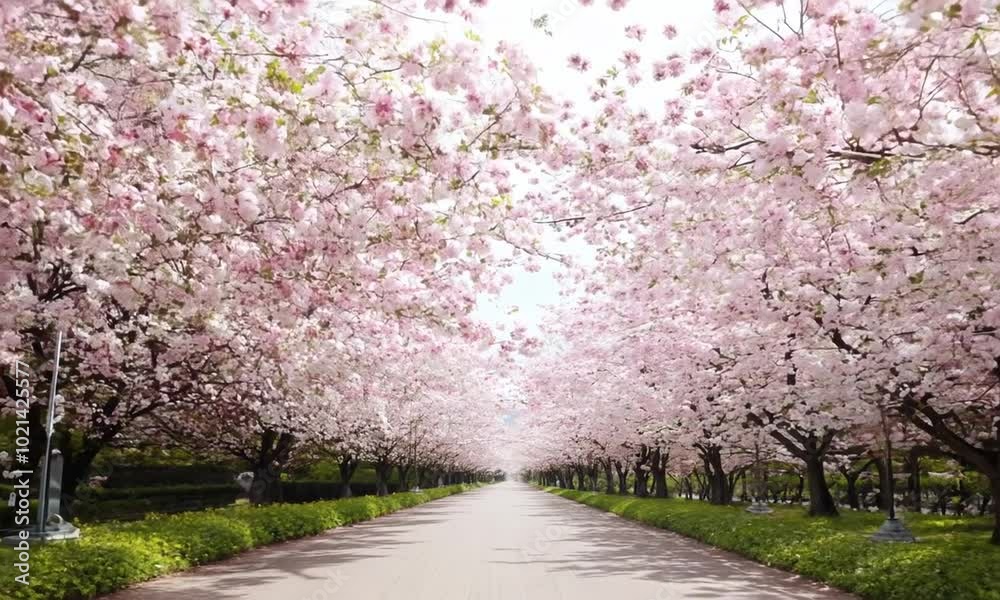 Cherry Blossom Alley