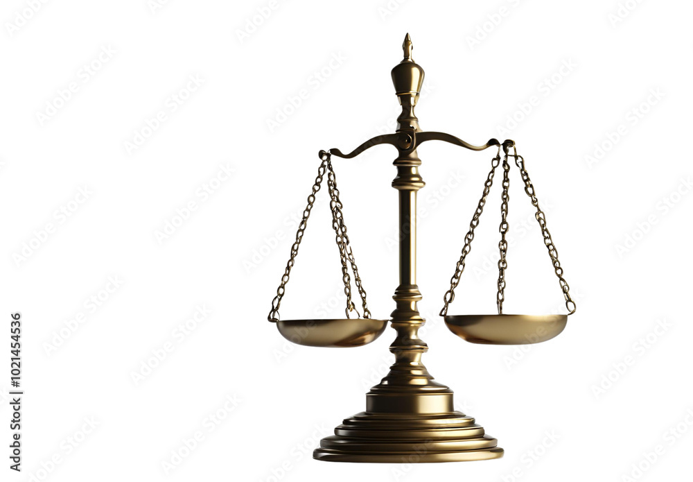 scales of justice isolated on white background scales of justice isolated on white background