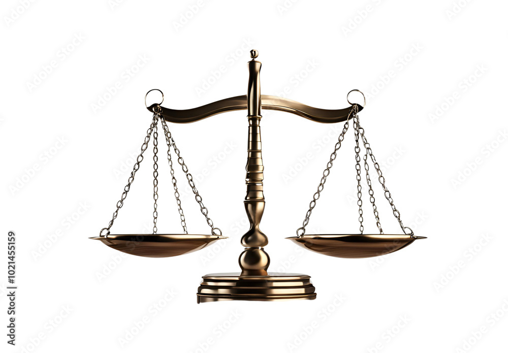 scales of justice isolated on white background scales of justice isolated on white background
