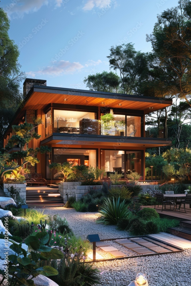 Modern Luxurious House Exterior Design Modern Luxurious House Exterior Design
