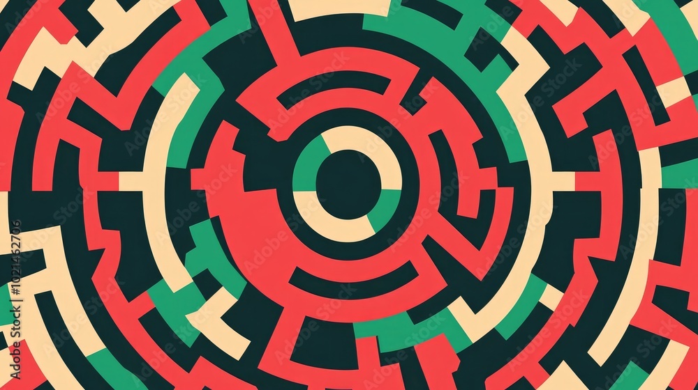 Abstract Joyful Maze Race To Finish Goal Mindful Healthy Dream Journey Life To Victory Visual Puzzle Labyrinth Red Green Stylish Freedom Vision Target Pattern Abstract Joyful Maze Race To Finish Goal Mindful Healthy Dream Journey Life To Victory Visual Puzzle Labyrinth Red Green Stylish Freedom Vision Target Pattern