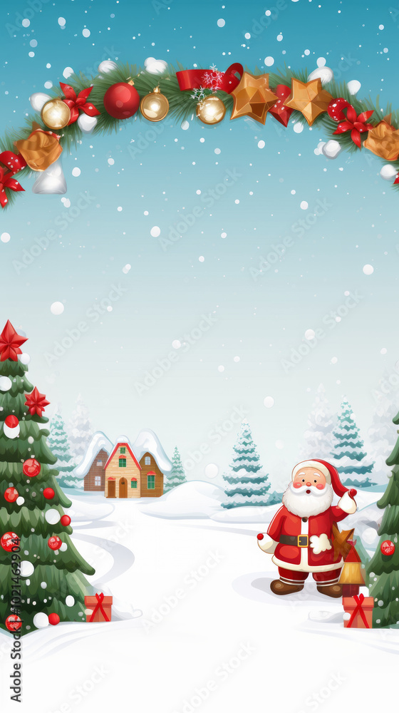 New Year Christmas Tree Decoration Vector Illustration,Generated By Ai New Year Christmas Tree Decoration Vector Illustration,Generated By Ai