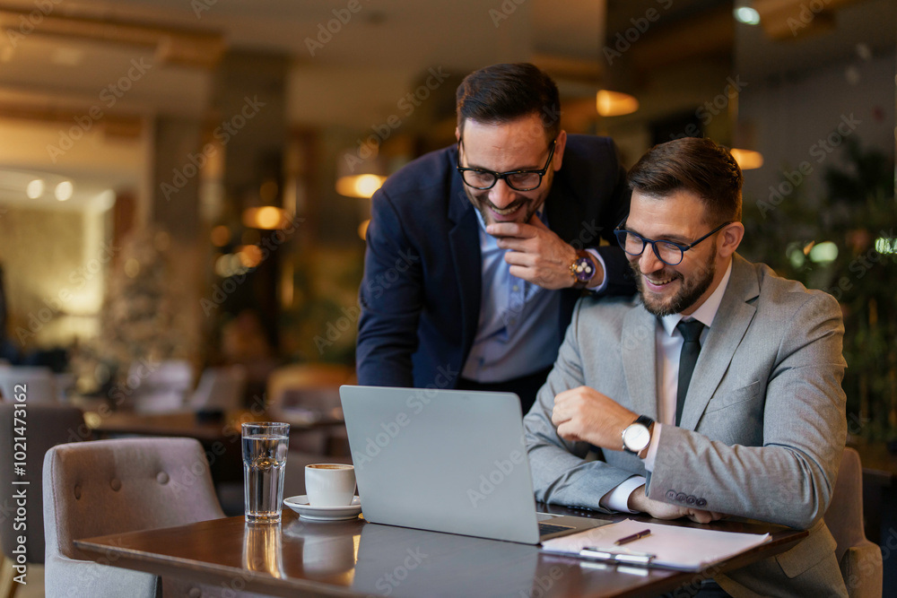 Professional Collaboration in a Cafe Setting Professional Collaboration in a Cafe Setting