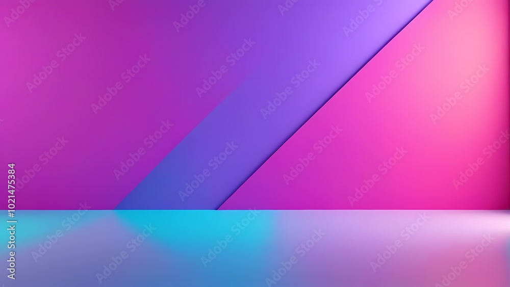 3d render of a podium with colorful background 3d render of a podium with colorful background