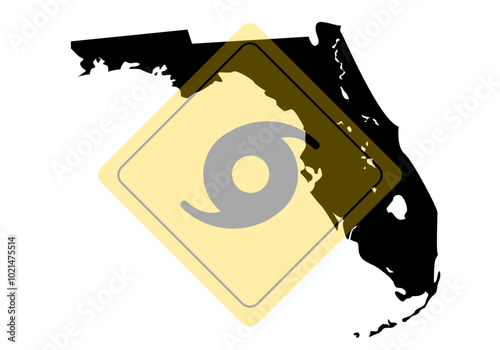 Huracán en el estado de Florida