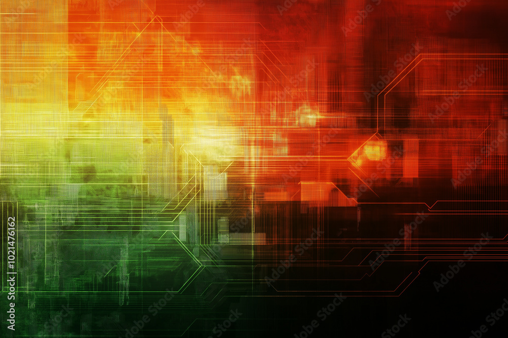 Fototapeta premium abstract technology background. generative AI