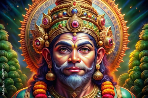 Majestic Lord Hanuman Images Capturing Strength, Devotion, and Spirituality in Vibrant Colors and Forms