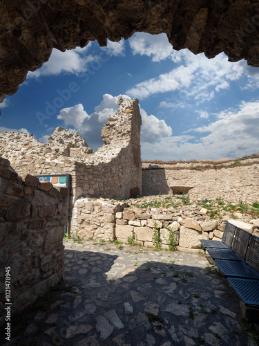 Inside the Bologa Citadel, Cluj County, Romania photo