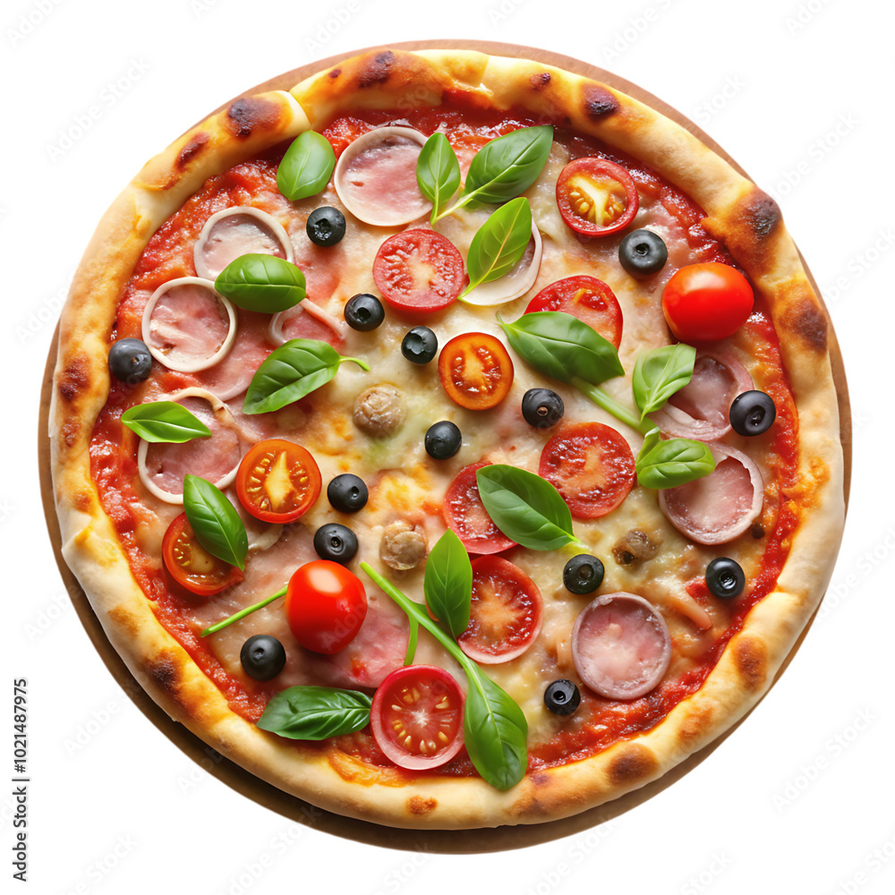 pizza isolated on white pizza isolated on white