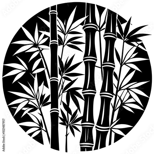 illustration of bamboo