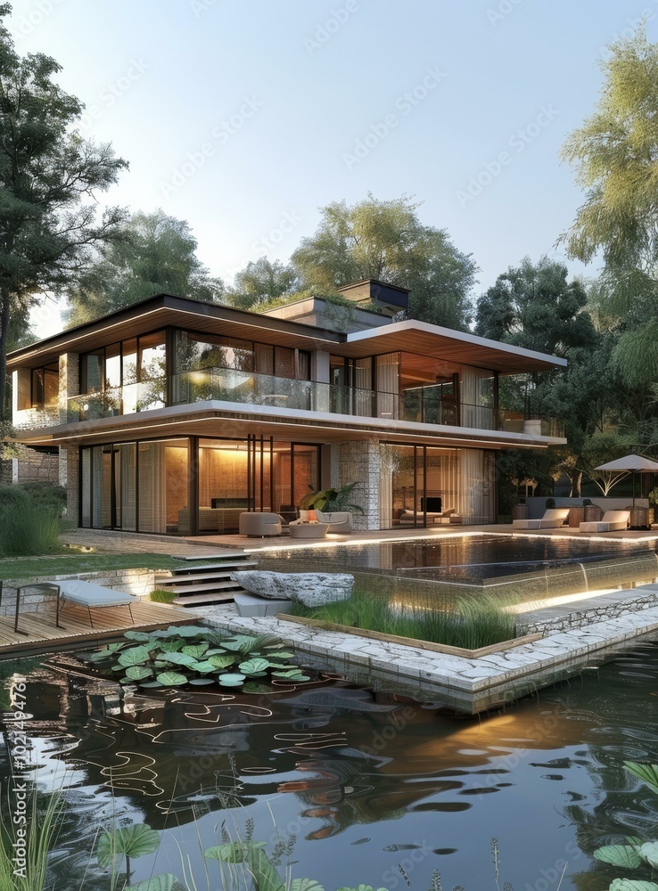Modern Luxury Villa Exterior Design Modern Luxury Villa Exterior Design