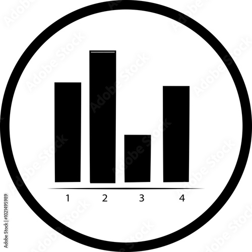 Business infographics icons with different diagram vector illustration. Abstract data visualization, marketing charts and graphs. Business statistics, planning and analytics, forecasting growth rates