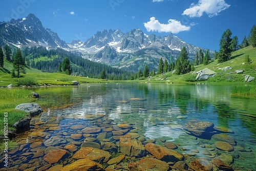 adventurous hike grand tetons wyoming jagged peaks alpine lakes nature wildlife sightings free photo