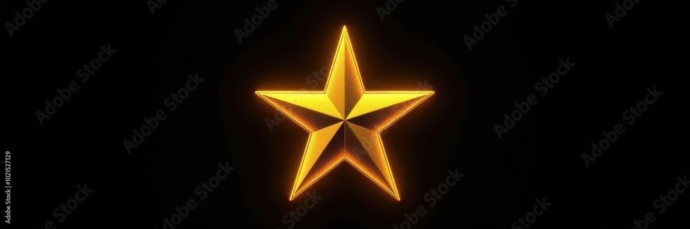 A striking golden star on a black background, perfect for showcasing excellence, achievement, or recognition in various creative projects. A striking golden star on a black background, perfect for showcasing excellence, achievement, or recognition in various creative projects.