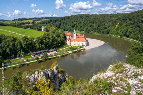 Obraz na płótnie Benedictine Welteburg Abbey w salonie