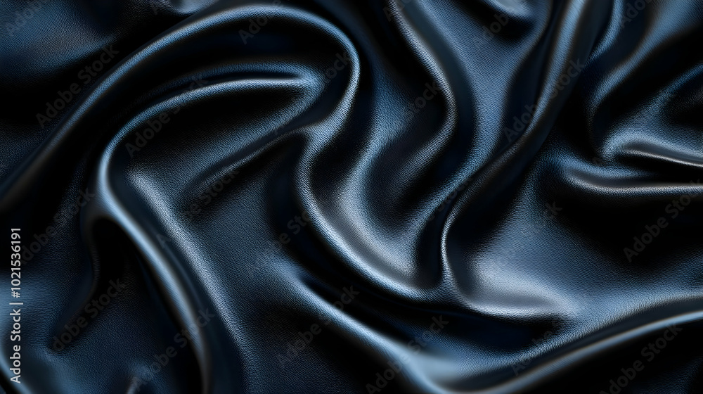 Dark Blue Leather Texture Background Illustration Dark Blue Leather Texture Background Illustration