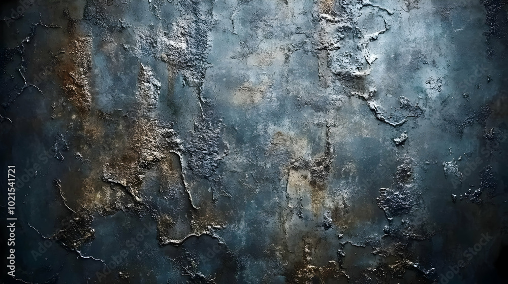 Abstract Dark Blue and Silver Grunge Background Abstract Dark Blue and Silver Grunge Background