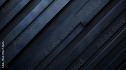 Abstract Background with Diagonal Stripes in Dark Blue