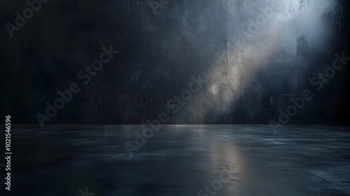 Wallpaper Mural Dark Blue Concrete Wall With Light Abstract Background Torontodigital.ca