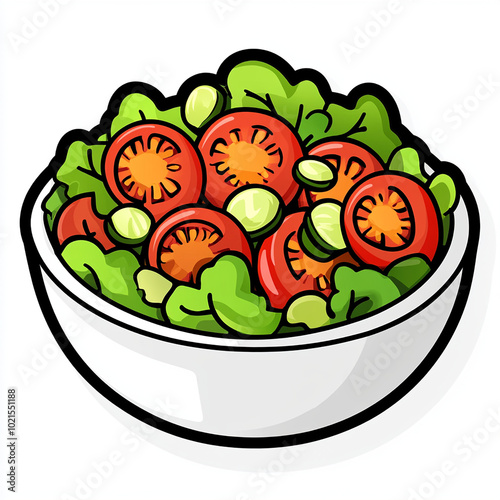 salad and healthy food, vegetable