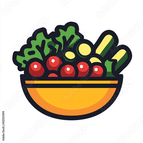 salad and healthy food, vegetable