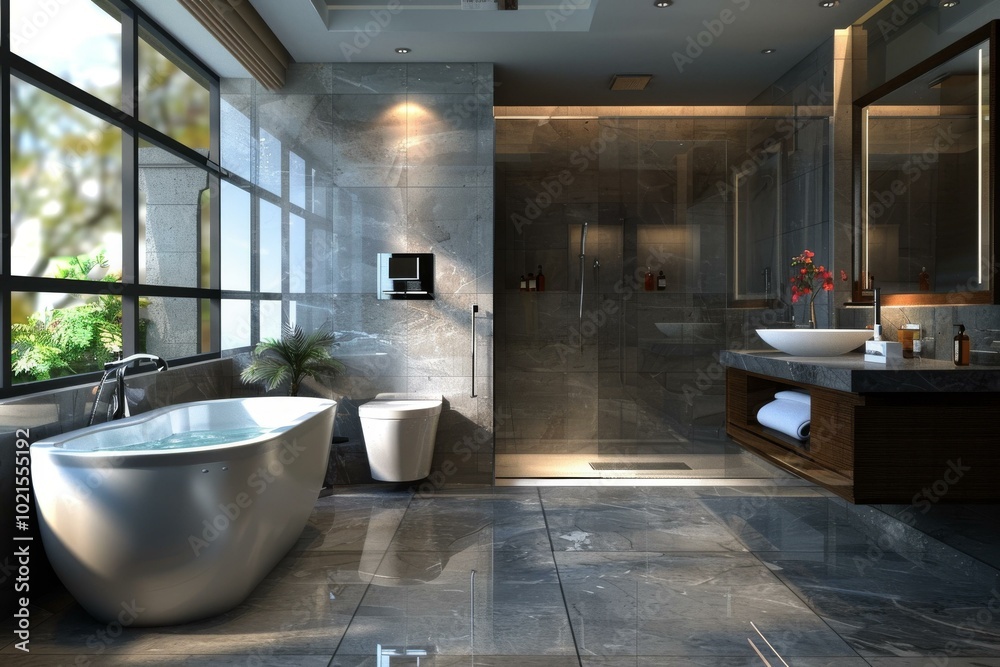 Modern Luxurious Bathroom Interior Design Modern Luxurious Bathroom Interior Design