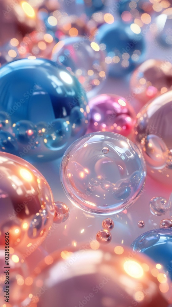 Abstract Colorful Bubbles Background Design Abstract Colorful Bubbles Background Design