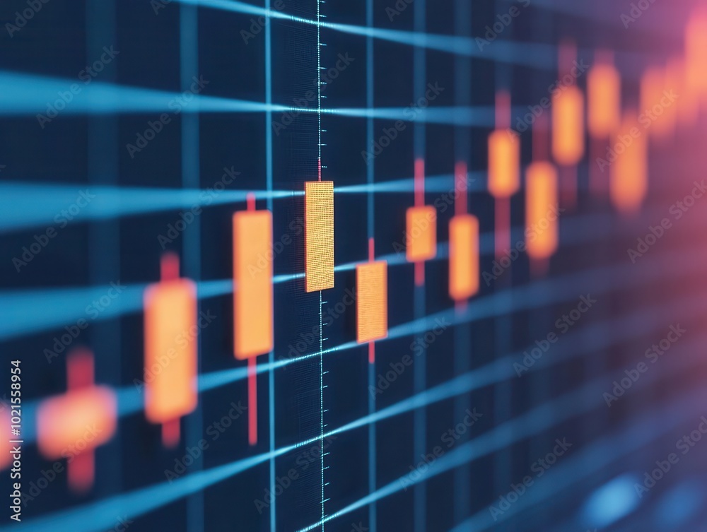 Digital representation of a fixed income fund with stable growth indicators, financial security, steady returns Digital representation of a fixed income fund with stable growth indicators, financial security, steady returns
