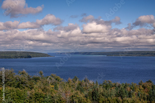 Looking out over Lake Superior