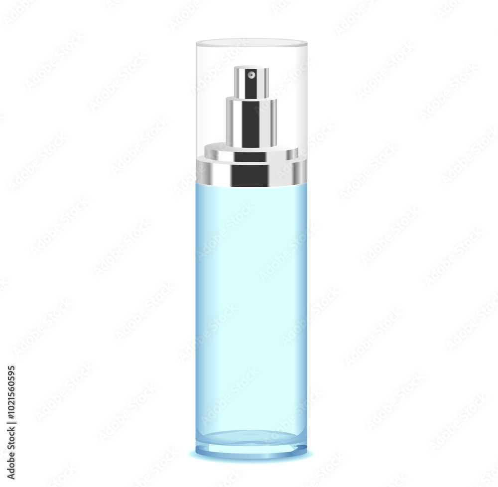Perfume Bottle on white background, realistic illustration, 3d illustration, 3d rendering Perfume Bottle on white background, realistic illustration, 3d illustration, 3d rendering