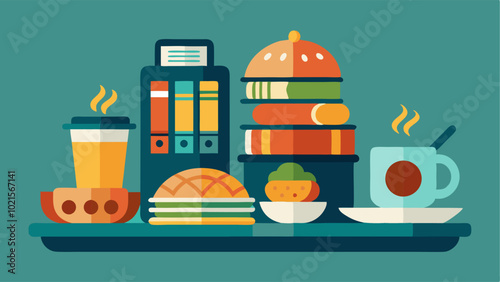 The library cafe serves freshly brewed coffee pastries and sandwiches perfect for a quick break from studying.