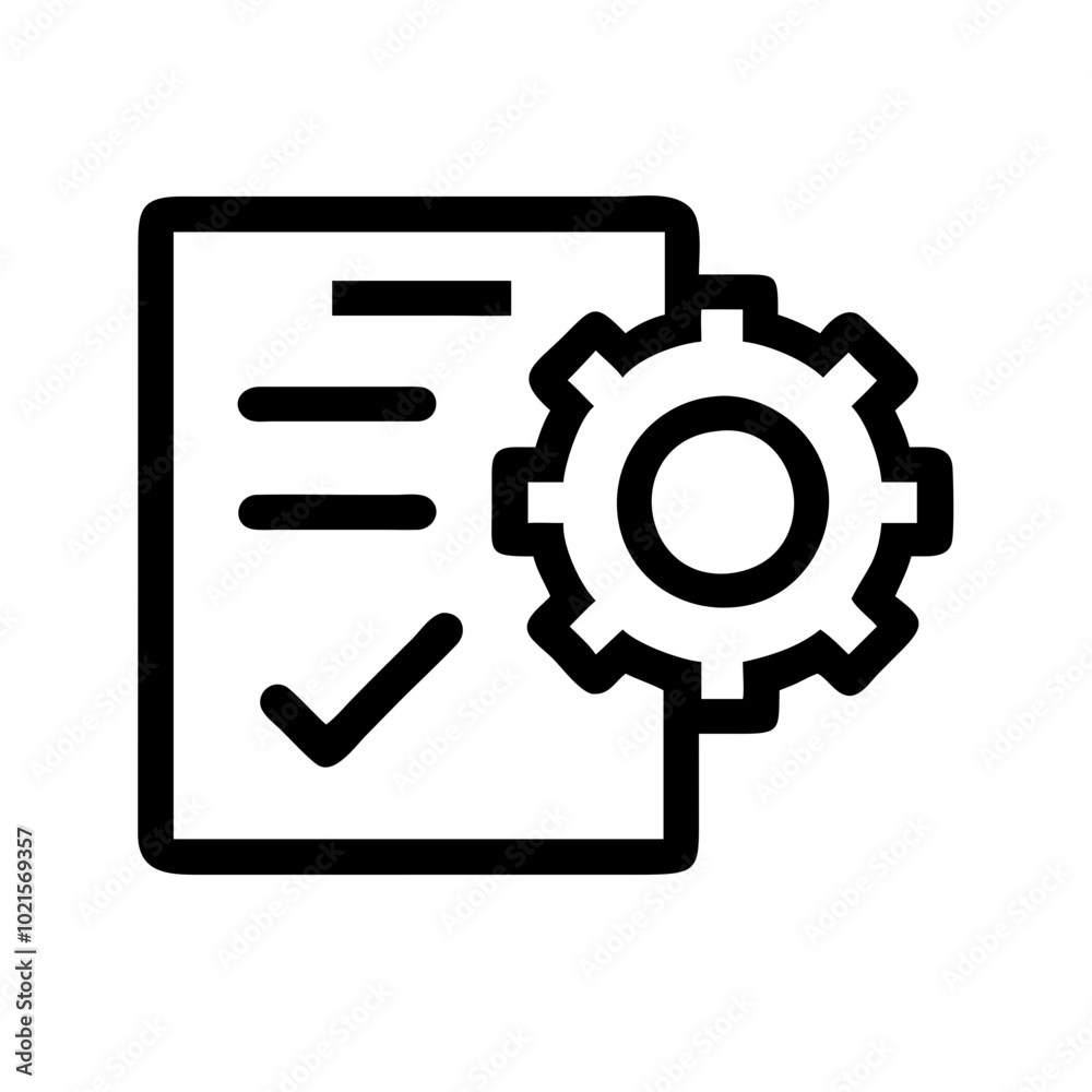 Test Automation icon for quality assurance in software development with copy space
Test Automation icon for quality assurance in software development with copy space
