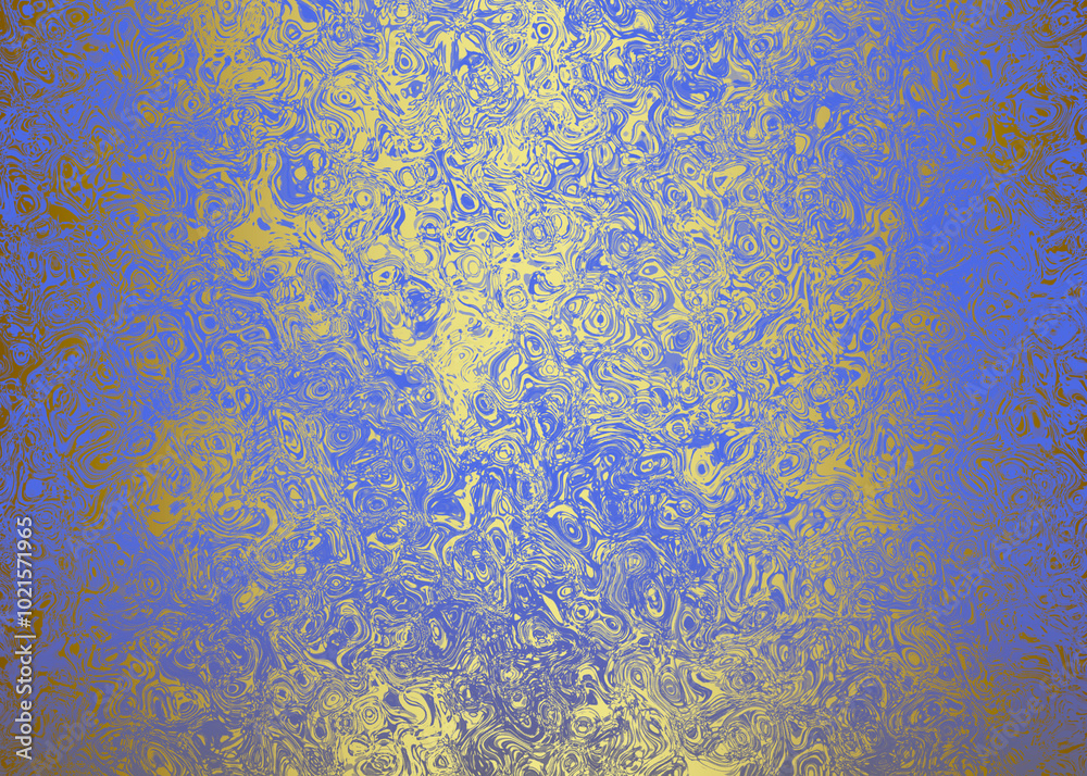 Golden Abstract decorative paper texture background for artwork - Illustration