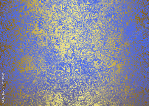 Obraz na płótnie Golden Abstract decorative paper texture background for artwork - Illustration w salonie