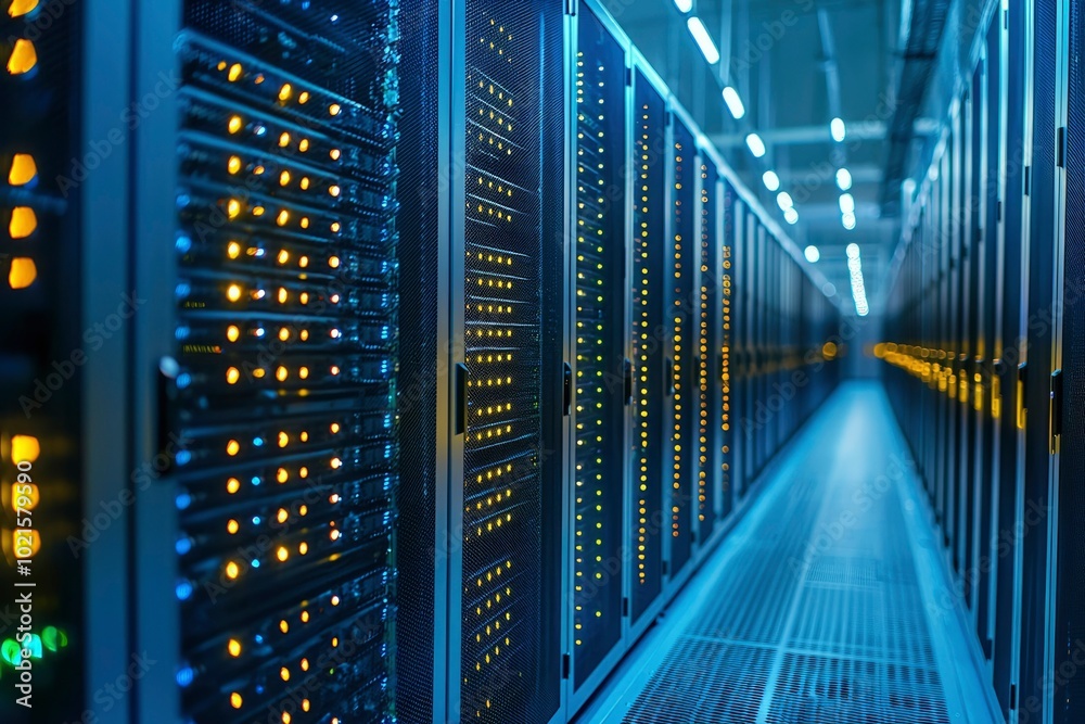 Server Racks in a Modern Data Center Server Racks in a Modern Data Center
