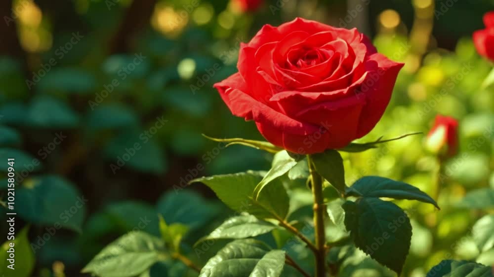 Beautiful garden roses | Red rose in sunlight
Beautiful garden roses | Red rose in sunlight