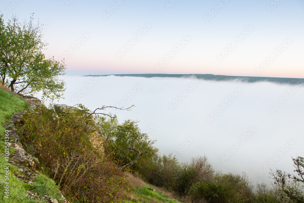 Picturesque Landscape of Rural Moldova. Idyllic Countryside Landscape in Republic of Moldova. Rolling Hills and Farmland in Europe. Picturesque Landscape of Rural Moldova. Idyllic Countryside Landscape in Republic of Moldova. Rolling Hills and Farmland in Europe.