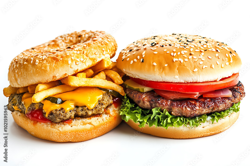 image fast food, isolated image fast food, isolated