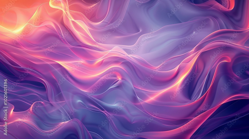 Abstract Colorful Flowing Liquid Waves Abstract Colorful Flowing Liquid Waves