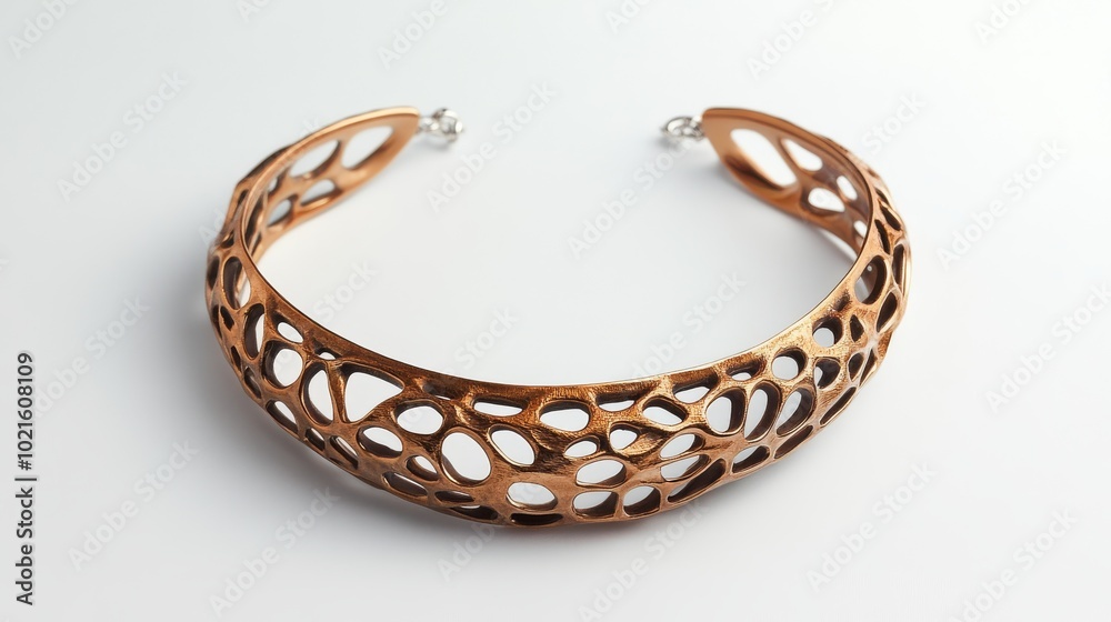 A lovely, stylish necklace, pictured against a white background.